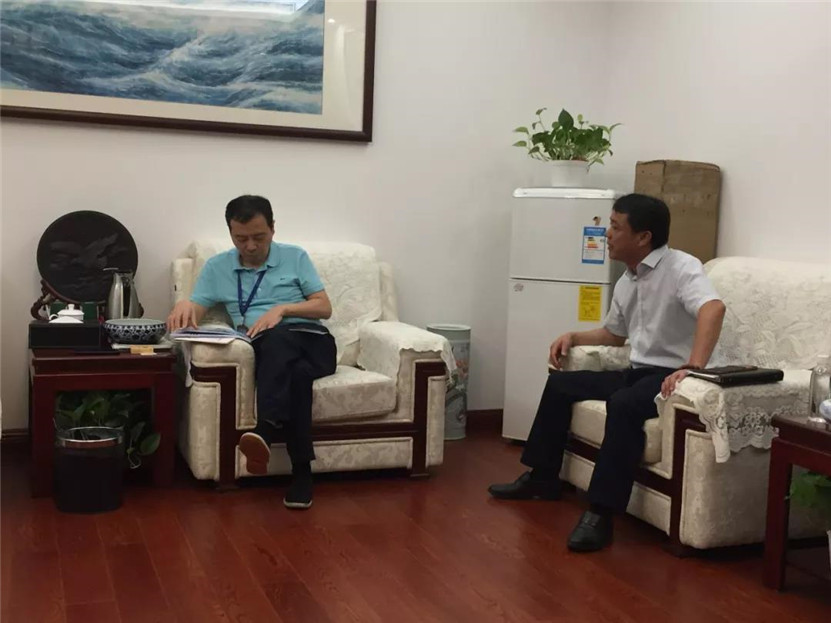 金力公司总经理叶人齐拜会省水利投资乐鱼网站官方站登录入口-乐鱼online（中国）
董事长齐伟