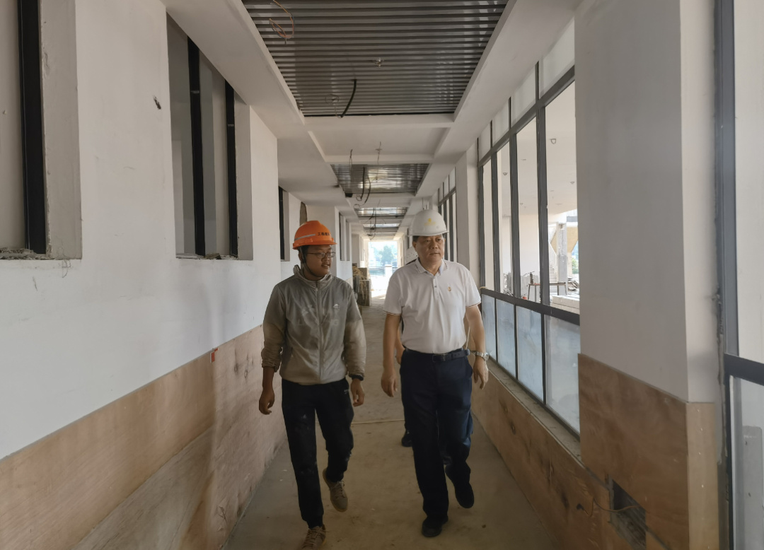 董事长谢荣华现场调度乐鱼网站官方站登录入口-乐鱼online（中国）
在建项目安全生产工作