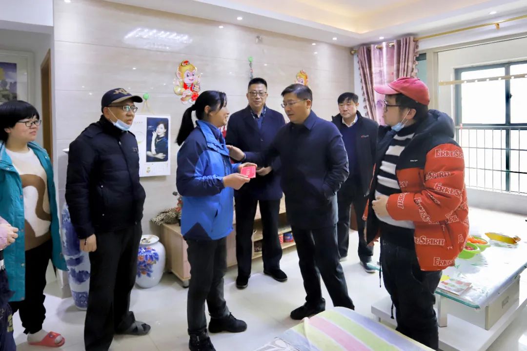 金开乐鱼网站官方站登录入口-乐鱼online（中国）
开展春节前走访慰问活动