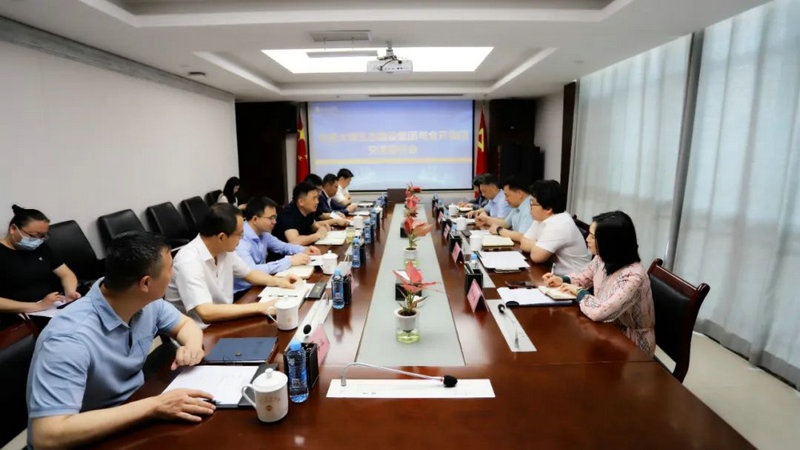 南昌大湾生态建设乐鱼网站官方站登录入口-乐鱼online（中国）
一行来访金开乐鱼网站官方站登录入口-乐鱼online（中国）
座谈交流
