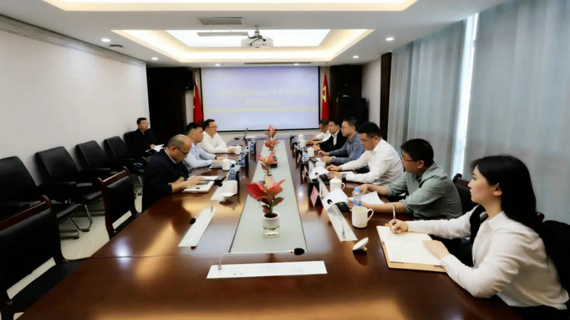 中建五局总承包公司来访乐鱼网站官方站登录入口-乐鱼online（中国）
交流座谈