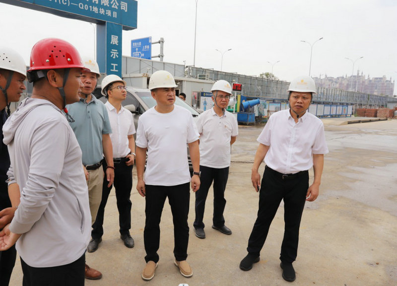 李茶根调研乐鱼网站官方站登录入口-乐鱼online（中国）
重点项目建设推进情况