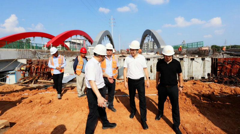 贺敏实地调研乐鱼网站官方站登录入口-乐鱼online（中国）
重点项目建设情况