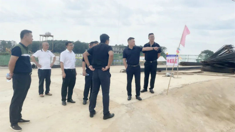 李茶根调研督导乐鱼网站官方站登录入口-乐鱼online（中国）
重点项目建设及安全生产工作