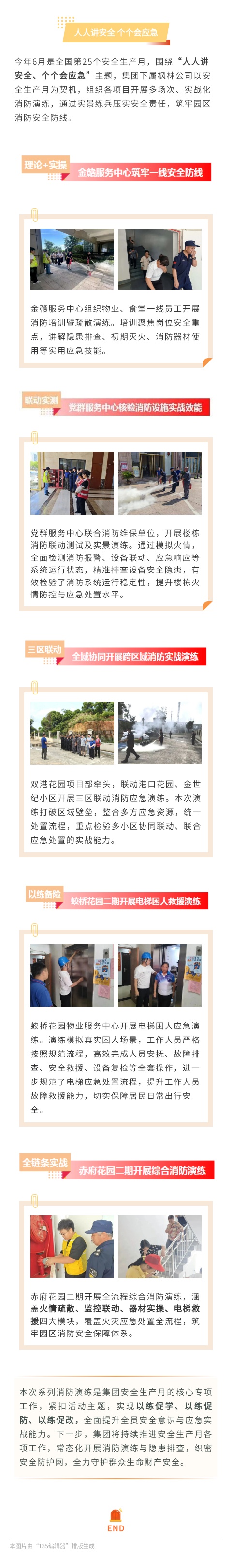 防患未&ldquo;燃&rdquo;，安全护航！枫林产业公司开展全域消防实战演练